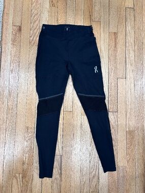 On Running Black Men's Performance Running Tights